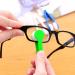 20-Piece Mini Ultrafine Fiber Glasses Lens Cleaner & Soft Brush Set | Perfect Glasses Cleaning Tool & Clip for Streak-Free Lenses - Buy Online on GoSupps.com