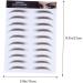 MAGICLULU 15 Pcs Eyebrow Stickers Fake Eyebrows 6 Proof Water Transfer Paper with Ink Tool - Buy Online on GoSupps.com