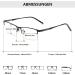 Buy Lanomi Self-Tinting Photochrome Reading Glasses - Stylish Metal Half Frame Gradient Gray UV Protection Multiple Strengths 1.0 to 3.5 - Ideal for Outdoor Reading | International Shipping Available - Buy Online on GoSupps.com
