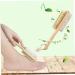 Beavorty Foot Brush Pumice Stone Heel Scrubber Foot Pumices feet Scrubber Remove Dead Skin Foot Stone Natural Remover Wooden Small Brush Pedicure File Scrub Brush Bristles Bamboo - Buy Online on GoSupps.com
