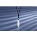 YATOJUZI Clear Quartz Healing Crystal Necklace - Adjustable Hexagonal Point Pendant for Reiki Energy - Natural Gemstone Jewelry for Women and Men - Buy Online on GoSupps.com