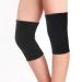 Luwint Soft Knitted Kids Knee Brace - Children Patella Brace Support for Soccer Volleyball Basketball Outdoor Sports 1 Pair Black Black Knee
