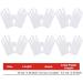 40 Pcs White Cotton Work Gloves Inspection Jewelry Dry Hand Moisturizing Gloves for Men Women - Buy Online on GoSupps.com