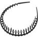 YIZAN (R) Plastic Teeth Comb Hairband Hair Hoop Headband Black for Woman - Buy Online on GoSupps.com