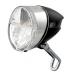 NEAN LED Dynamo bicycle light 30 lux with automatic light parking light and StVZO approval bicycle lamp bicycle front light bicycle lamp in front headlights black