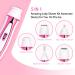 VERY ETERNITY 4 in 1 Lady Shaver Kit - USB Rechargeable Women's Shaver Set for Facial, Body, Nose, Eyebrow & Bikini Trimming (Pink) - Buy Online on GoSupps.com