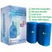 Disposable Diaper Pail Refill Plastic Bag (100 count) Compatible with Ubbi Diaper Bag Pail 13 Gal Capacity Diaper Pail Bag Fits 8 Gallon Medium Kitchen Trash Bag Heavy Duty Large Garbage Bag  100 Bags Blue - Large - Buy Online on GoSupps.com