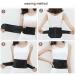 LBHT Self-Warming Lower Back Bandage for Men & Women - Magnetic Therapy Waist Support Belt with 21 Magnets | Pain Relief | Size M - Black - Buy Online on GoSupps.com