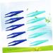 Beaupretty 30-Pack Tinker Tweezers for Pearl Accessories & Eyelash Extensions | Precision Handicraft Tools in Blue & Pink - Buy Online on GoSupps.com