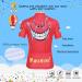 Children's Cycling Jersey Set for Boys & Girls | YFPICO Short Sleeve Bike Jersey & Shorts with Seat Pad - Red (Size 104-110) - Buy Online on GoSupps.com