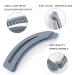 7pcs Matte Banana Hair Clips for Thick Hair - Strong Holder Ponytail Clips for Women - No Slip Fashionable Beauty Clamp - Buy Online on GoSupps.com