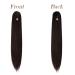 Fine Horseplay Extensions - Dark Brown 70cm Drawstring Ponytail Hair Extensions for Women - Synthetic Long Straight Braid - Buy Online on GoSupps.com