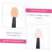 PLAFOPE 200 Pcs Double Ended Eyeshadow Brush Makeup Bulk Sponges Makeup Eyeshadow Plastic Black - Buy Online on GoSupps.com