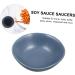 ABOOFAN 4 Pcs Ceramic Saucer Ramekins Dish Dishes Wasabi Dish Soy Dipping Plate Ketchup Bowl Vintage Plates Sauce Dipping Practical Snack Mini Ceramics Soy Sauce Vegetables Sushi re-usable 8.5X8X3cm Blue - Buy Online on GoSupps.com