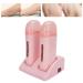 Wax Warmer - Roll-on Wax Heater with Double Cartridges for Hair Removal - Pink | Best International Shipping Available - Buy Online on GoSupps.com