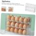 PRETYZOOM Egg Storage Box Egg Holder for Fridge Egg Preservation Holder Fridge Egg Holder Dedicated Egg Box - Buy Online on GoSupps.com