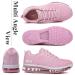 Gojiang Multi-Colored Running Shoes for Men & Women - Fashionable Sneakers for Street & Fitness Activities (Sizes 34-46 EU Pure Pink 39 EU) - Buy Online on GoSupps.com