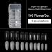 dijiusidy 1 Set False Nail Wear-resistant Fashionable Fine Workmanship Easy Installment Long Service Life Magnificent Manicure Kit Natural Color - Buy Online on GoSupps.com