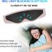 Adjustable Strap Side Sleeping Mask 3D Blackout Blindfold - Pink - Buy Online on GoSupps.com