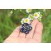 Carede Rhinestone Butterfly Claw Hair Clips Pack of 6 - Crystal Bow Hair Jaw Clip Barrettes for Girls & Women - Mixed Colors - 1.2 inch - Buy Online on GoSupps.com
