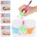 Jinlaili Pencil Handles - 8 STK Writing Aid Grip for Kids | Silicone Posture Correction Tool for Comfortable Writing - Buy Online on GoSupps.com