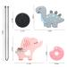4Pcs Sensory Chew Necklaces for Kids - Teething, ADHD, SPD, Autism - Food Grade Silicone - Baby Teether Toy for Boys & Girls - Buy Online on GoSupps.com
