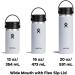 Hydro Flask Wide Mouth 20 oz Bottle with Flex Sip Lid - Goji Red - Buy Online on GoSupps.com