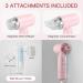 Super Mini Ionic Hair Dryer - High-Speed Travel Blow Dryer with 200 Million Negative Ions 110 000RPM Brushless Motor - Pink Lightweight & Portable for Home Salon - Buy Online on GoSupps.com