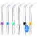 Replacement tips for waterpik water fin replacement orthodontic tips compatible with Waterpik Water Flossers and other brands oral shower (6-pack) 6 orthodontic tips