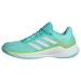 adidas Women's Novaflight Volleyball Shoes-Low (Non Football) 43 1/3 EU Flash Aqua Ftwr White Lucid Lemon