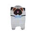 Hugo Frosch children's eco-hot water bottle 0.8 l with knitted cover "Pug" beige-melange