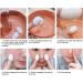 Lot de 50 Boules Exfoliantes de vers Soie pour un Nettoyage en Profondeur Soins du Visage Cocons en Soie Naturelle pour claircir la Peau Convient les Types de Peau - Buy Online on GoSupps.com