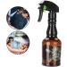 Barber Spray Bottle 300ml Hairdressing Spray Bottle Empty Refillable Salon Barber Hair Tools Water Sprayer for Hair Styling Hairdresser Salon(Brown) - Buy Online on GoSupps.com