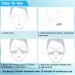 Dark Circle & Under Eye Bag Red Light Therapy - Anti-Aging Microcurrent Facial Device - Brightening Glasses 1 Pair - Buy Online on GoSupps.com