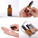 Buy Hacoly 2 Series Mini Glass Spray Bottles - 30ml Essential Oil & Cosmetic Vials with Black Caps - Perfect for Travel & DIY Creations - Buy Online on GoSupps.com