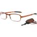 Buy Lanomi Foldable Reading Glasses for Men & Women - Mini Compact Anti Blue Light Glasses - TR90 Lightweight with Case - 4.0 Diopters - International Shipping - Buy Online on GoSupps.com