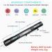 Geekhigh UV Flashlight - LED 395NM Waterproof Black Light for Pet Urine Bed Bugs & Scorpion Detection | Zoomable & IP54 Rated - Buy Online on GoSupps.com
