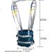 Standing Walking Sling Rehabilitation Aid Gait Training Device Adjustable Waist Design Medical Disabled Full Body Sling for Elderly & Disabled L - Buy Online on GoSupps.com