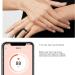 Smart Ring Health Fitness Tracker for Women & Men Continuously Records Sleep Quality Heart Rate Blood Oxygen and Pedometer with Simple Sensational Games 10 Black - Buy Online on GoSupps.com