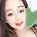 Heart-Shaped Guasha Stone - Jade Color Body & Face Massage Scraper Board for Unisex - International Shipping Available - Buy Online on GoSupps.com
