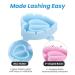 Inartato Heart Glue Rings 200pcs - Blue & Pink Glue Rings for Eyelash Extensions | Lash Fan Glue Cups & Holder - Lashing Supplies - Buy Online on GoSupps.com