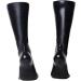 Unisex Knee High Latex Toe Socks | Calf High Costumes for Men & Women - Black Large - Buy Online on GoSupps.com
