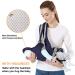Buy Azeekoom Ergonomic Baby Carrier with Hip Seat - Adjustable Breathable Cotton Carrier for Babies 0-48 Months (3.5-25 kg) - Dark Blue - Buy Online on GoSupps.com