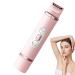 Tondeuse Poils Pubiens Pour Femmes | Tondeuse Poils Corporels Pour Femmes - Appareil lectrique tanche Double T te Rasoir Et pilateur Pour Rasage Jambes Visage Soin Zone Intime Et