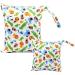 Egurs Wetbag Diaper Bag Set - Large & Medium Animal Print for On-the-Go - International Shipping Available - Buy Online on GoSupps.com