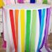 Rainbow Crepe Paper Streamers - 26 Rolls, 710 Yards - Party Decorations for Birthday, Festival - Red, Green, Blue, White, Black - 1.8W x 27 Yards/roll - Buy Online on GoSupps.com