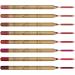 Lip Pencil Set 8pcs LIP LIP CURT KIT TEMPERPHERSHER LIP LIP LIVERS LE DURNATION RETRO LE Lipsticks with Golden Sweat Proof Lip Set - Buy Online on GoSupps.com