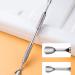 Cuticle Pusher Double Head Cuticle Pusher Stainless Steel Manicure Remover Manicure Tool for Fingernails Foot Nail Cuticle Pusher Stainless Steel Manicure Remover Manicure Tool Nail - Buy Online on GoSupps.com