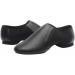 Black Slip-On Jazz Shoes | Elastic Leather Sole | Unisex | Size 12.5 Women/11.5 Men | Dance Shoes - Buy Online on GoSupps.com