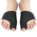 RooRuns Bunion Corrector Black L (41-46) 2 Pairs Black Large